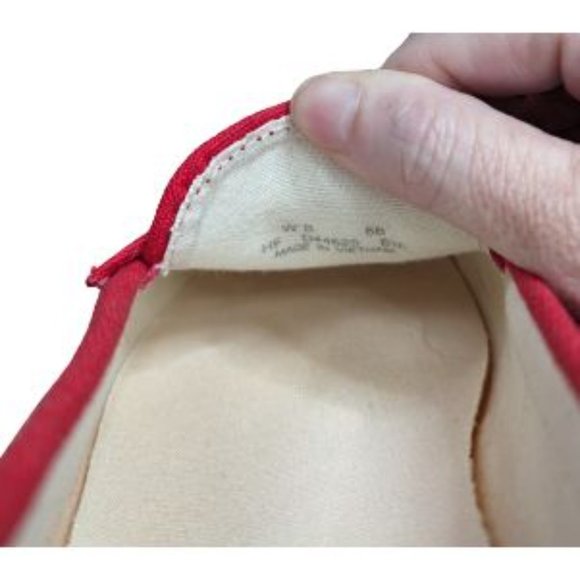 Cole Haan Red Nantucket Canvas Loafer 6B - Picture 8 of 9